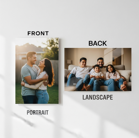 One Metal Print (Both Sides)