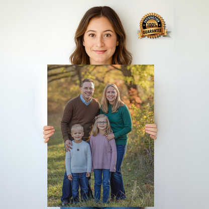 One Metal Print (Both Sides)