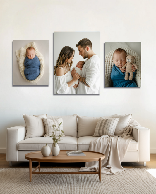 The Centerpiece Set – 3 Metal Prints