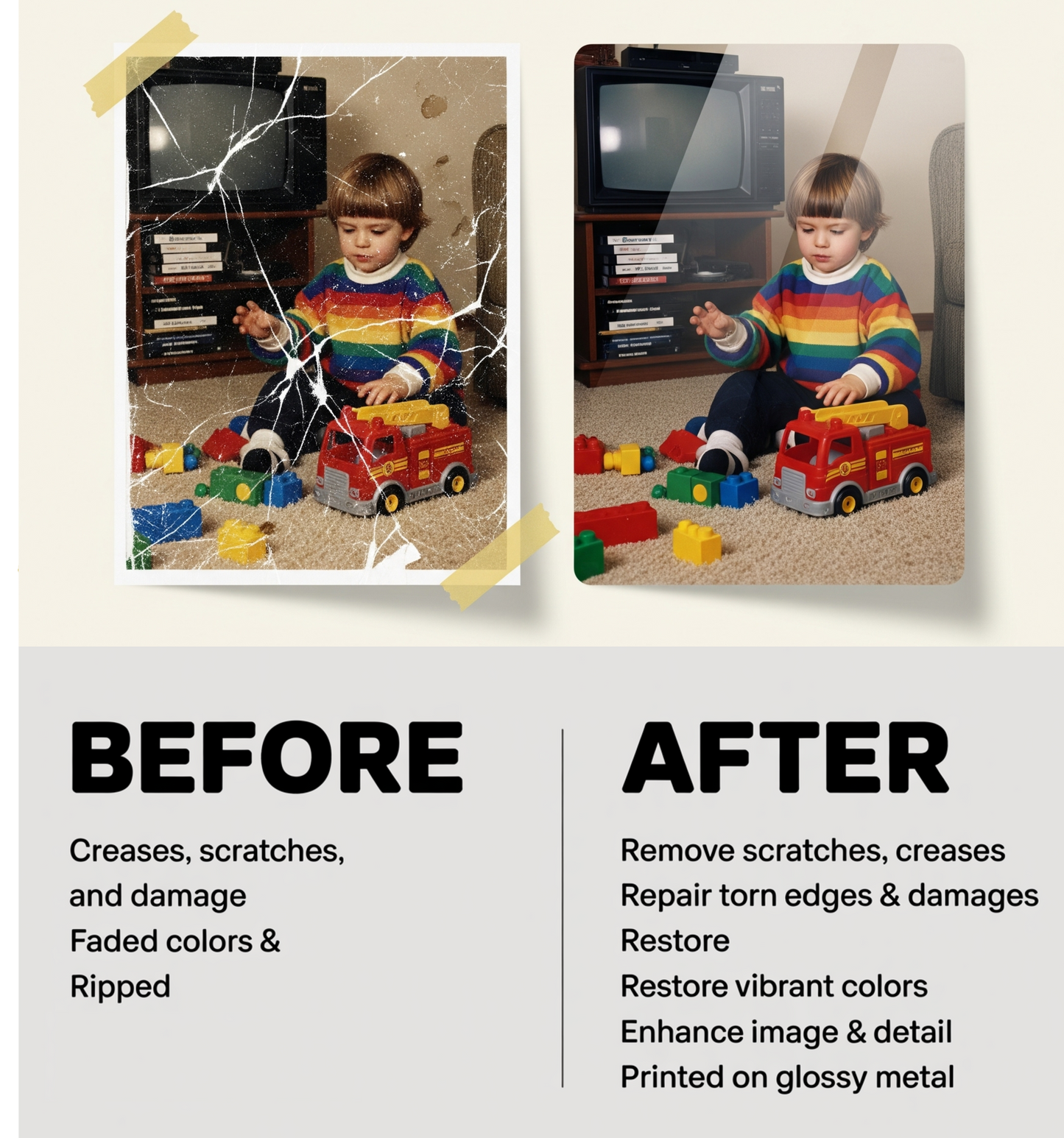 Photo Restoration Service