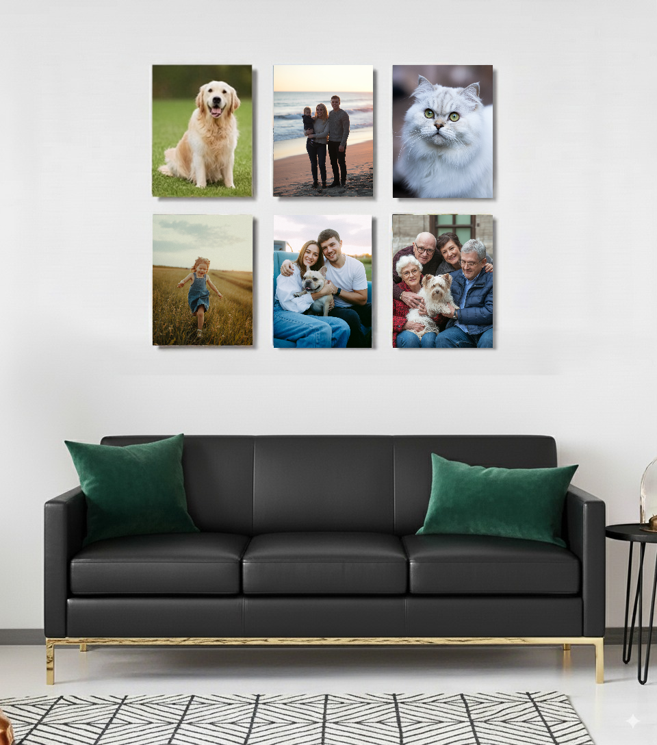 Mega Six Collection (6-Pack 12"x 18" = 12 prints )