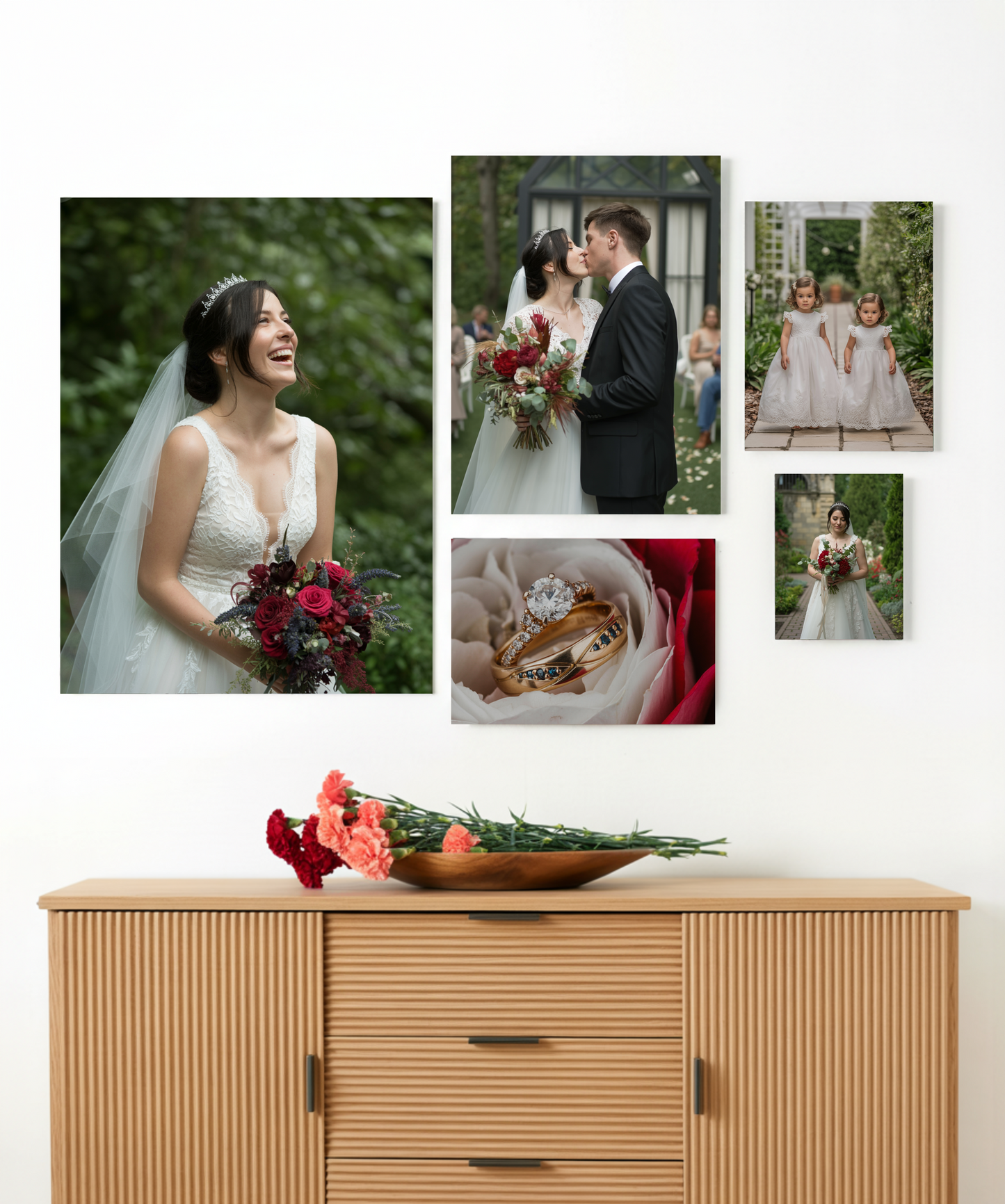 The Mix 5, ( 5 Doble Side Metal Prints Mixed Sizes )