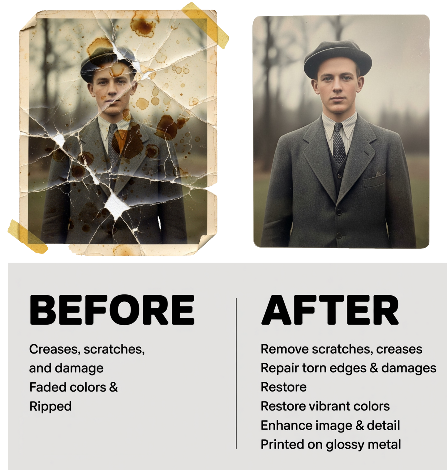 Photo Restoration Service