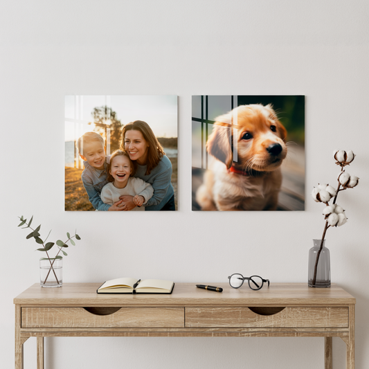 Set of Two 10"x 10" (4 prints)